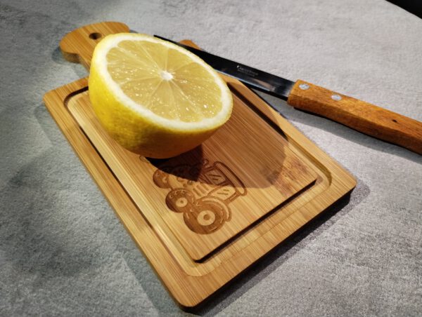 Mini Frühstücksbrettchen mit Name und Motiv für Kinder, personalisierbar - Image 4