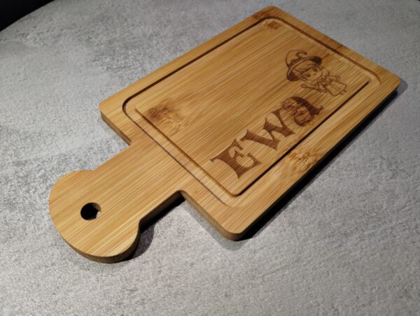 Mini Frühstücksbrettchen mit Name und Motiv für Kinder, personalisierbar - Image 2