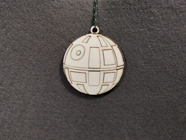 Death Star Battle - Weihnachts Anhänger aus Holz - 10-teilig - Image 4