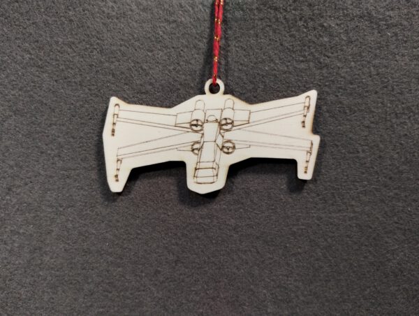 Death Star Battle - Weihnachts Anhänger aus Holz - 10-teilig - Image 3